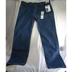 NWT Wrangler 42x32  Comfort Flex Waistband  Reg Fit Flex Denim Reg Seat & Thigh